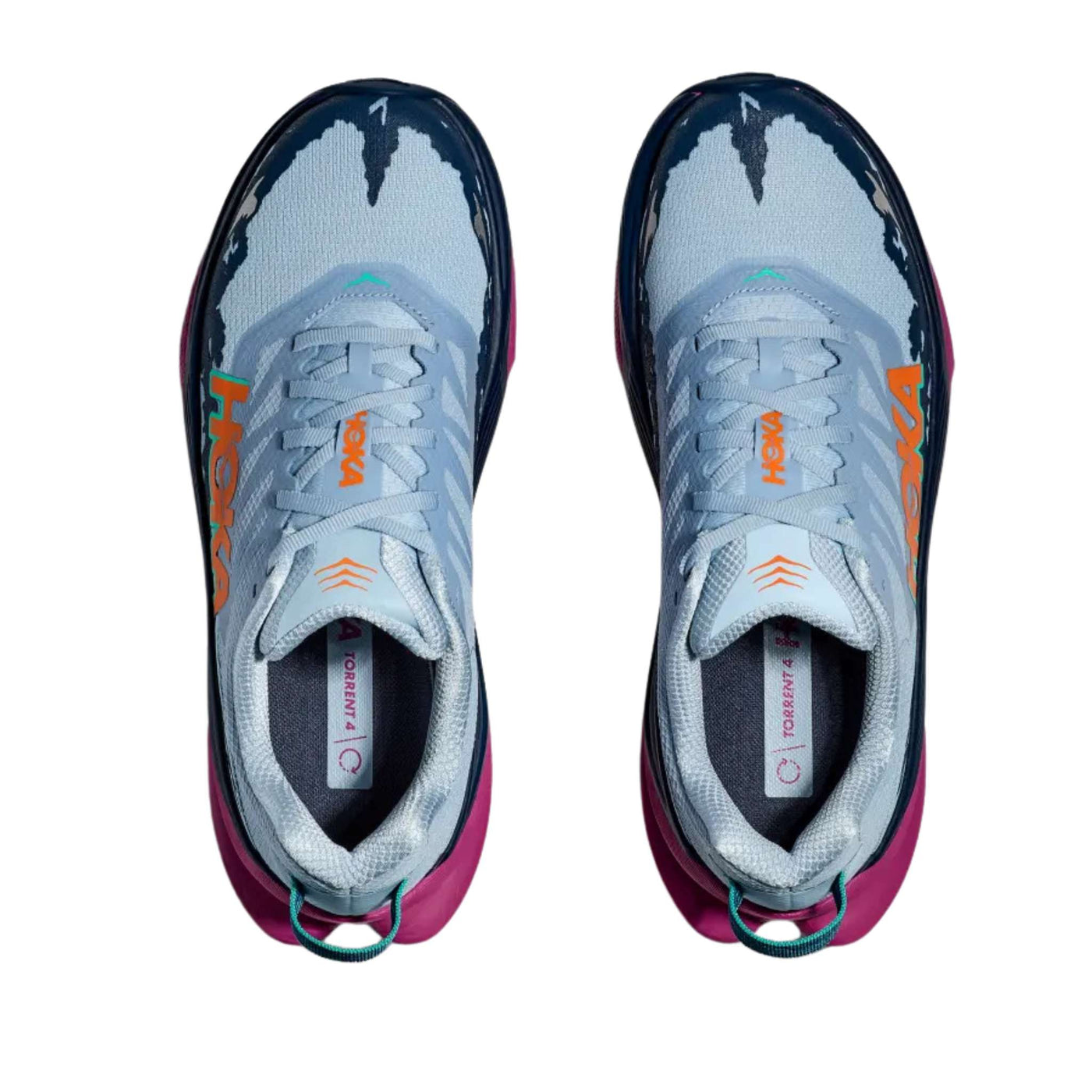 Hoka Torrent 4 - Womens | Trail Running Shoe | Further Faster Christchurch NZ | #drizzle-fuchsia