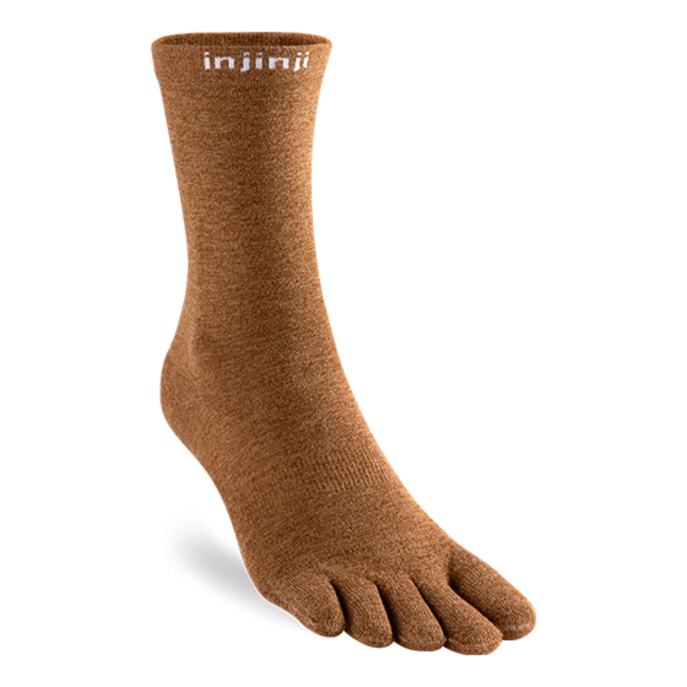 Injinji Liner Lightweight Coolmax - Crew | Injinji Running Toe Socks | Further Faster Christchurch NZ | #elk