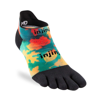 Injinji  Run Spectrum Lightweight - No-Show | Trail Running Toe Socks | Further Faster Christchurch NZ | #foliage