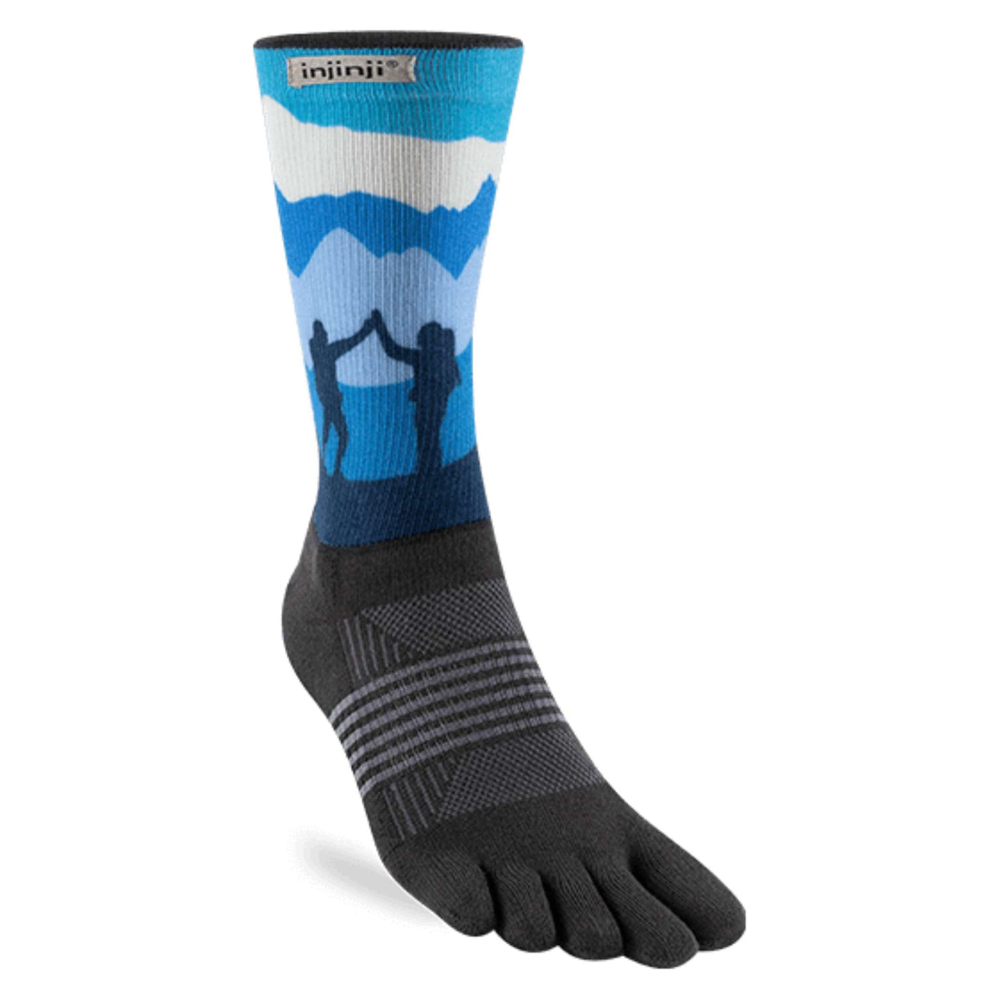 Injinji Trail Artist Designed Womens - Crew | Trail Running Socks | Further Faster Christchurch NZ | #denali