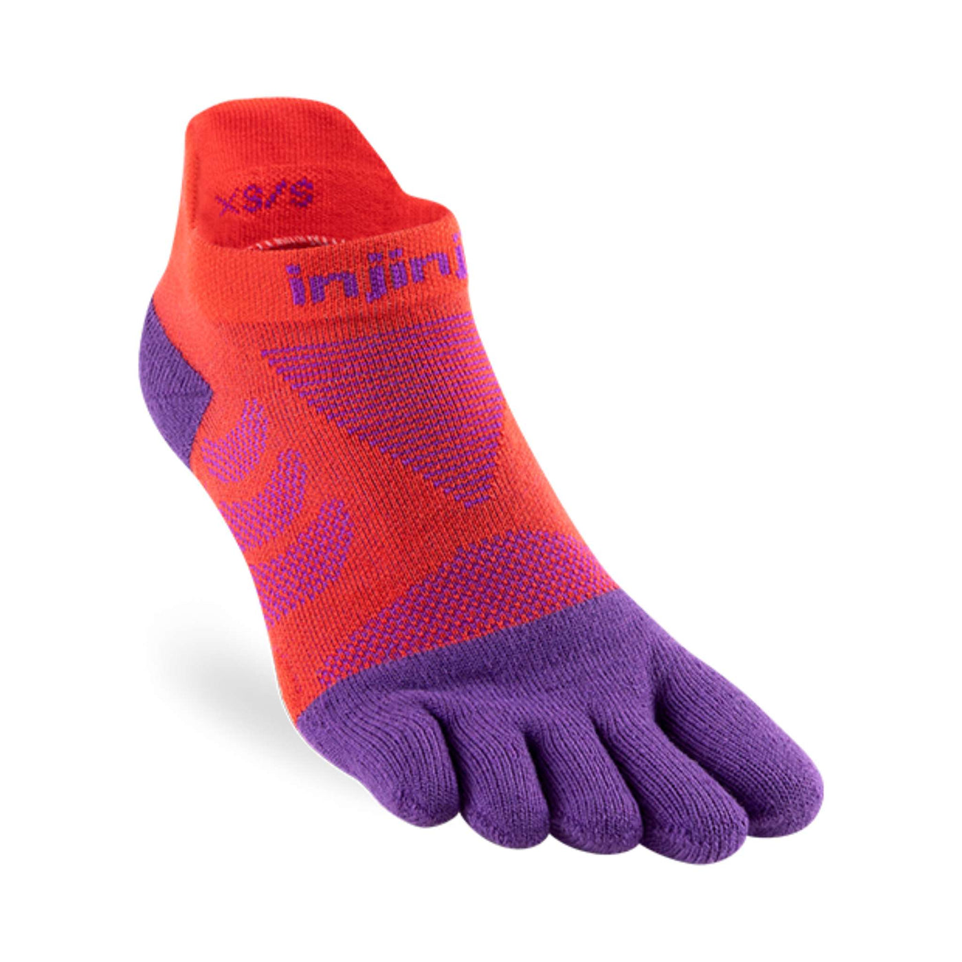 Injinji Ultra Run Womens - No Show | Injinji Toe Socks NZ | Trail Running Socks | Further Faster Christchurch NZ | #razzmatazz