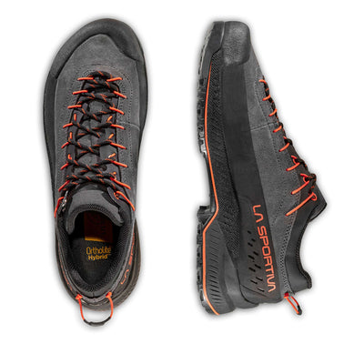 La Sportiva TX4 EVO - Mens | Mens Hiking and Approach Shoe | Further Faster Christchurch NZ | #carbon-cherry-tomato