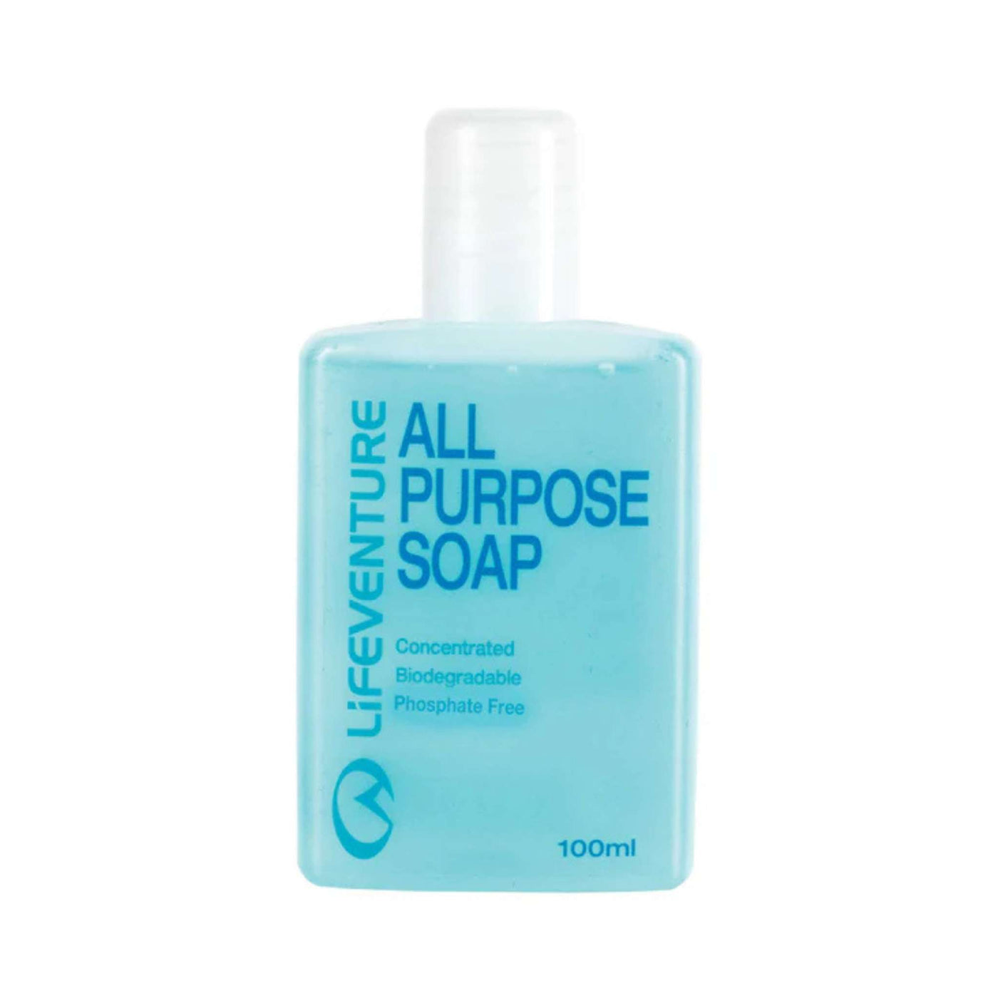 Lifeventure All Purpose Soap 100ml | Travel Liquid Soap | Further Faster Christchurch NZ