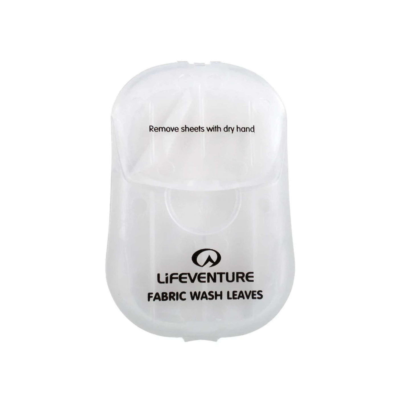 Lifeventure Fabric Wash Leaves - 50pk | Travel Hygiene | Further Faster Christchurch NZ