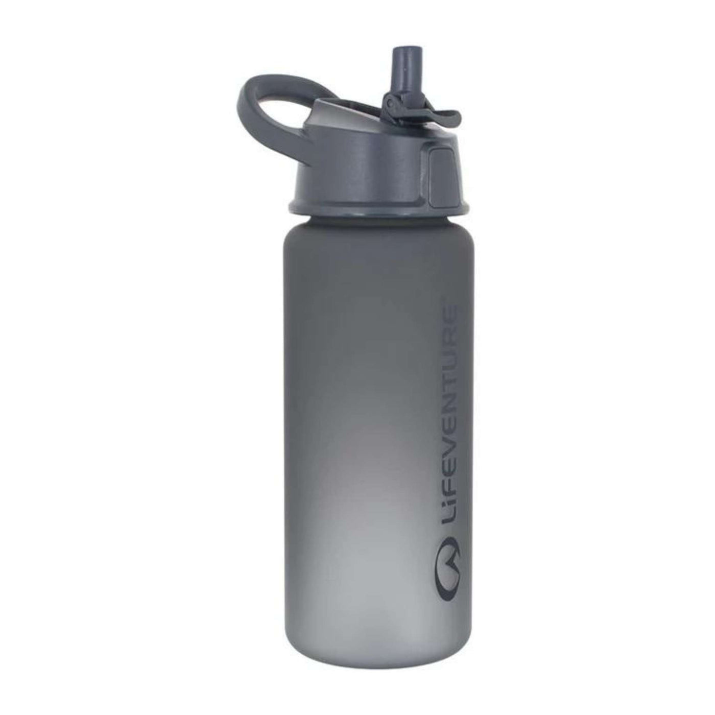 Lifeventure Flip Top Water Bottle - 750ml | Outdoor Flasks & Bottles | Further Faster Christchurch NZ | #grey