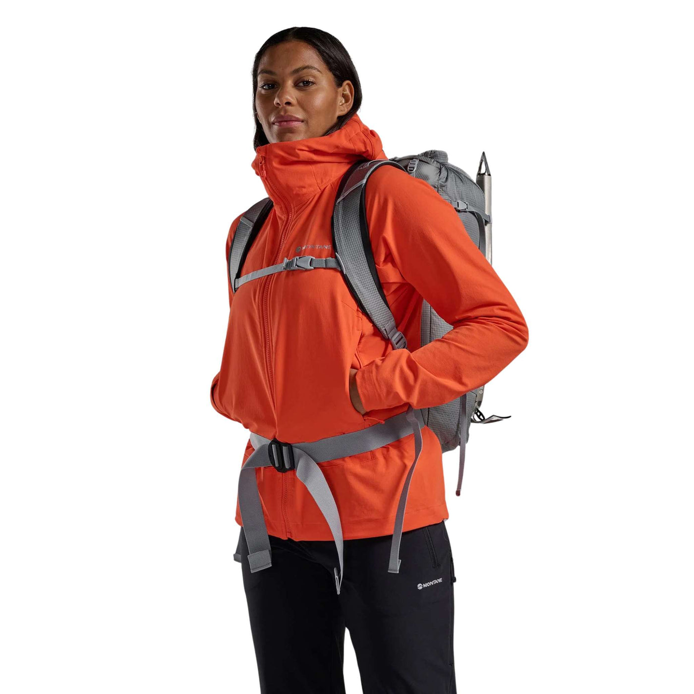 Montane Tenacity Hoodie - Womens | Womens Hooded Softshell Jacket | Further Faster Christchurch NZ | #tigerlily 