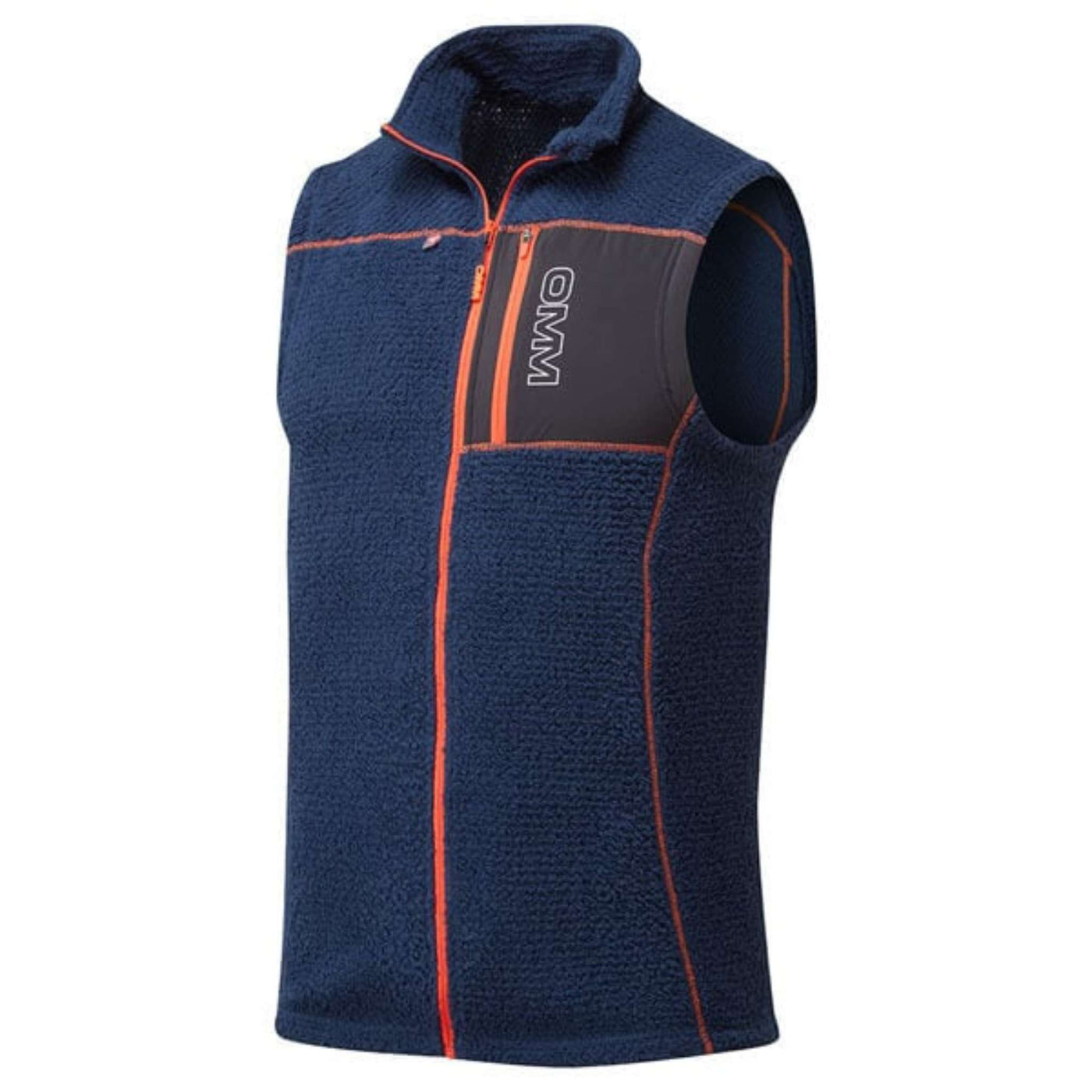 OMM Core Zipped Vest - Mens | Men's Insulated Vests | Further Faster Christchurch NZ | #navy