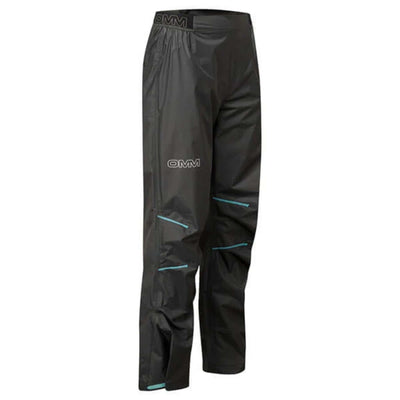 OMM Halo Pant - Womens | Women's Lightweight and Waterproof Pant | Further Faster Christchurch NZ | #black 