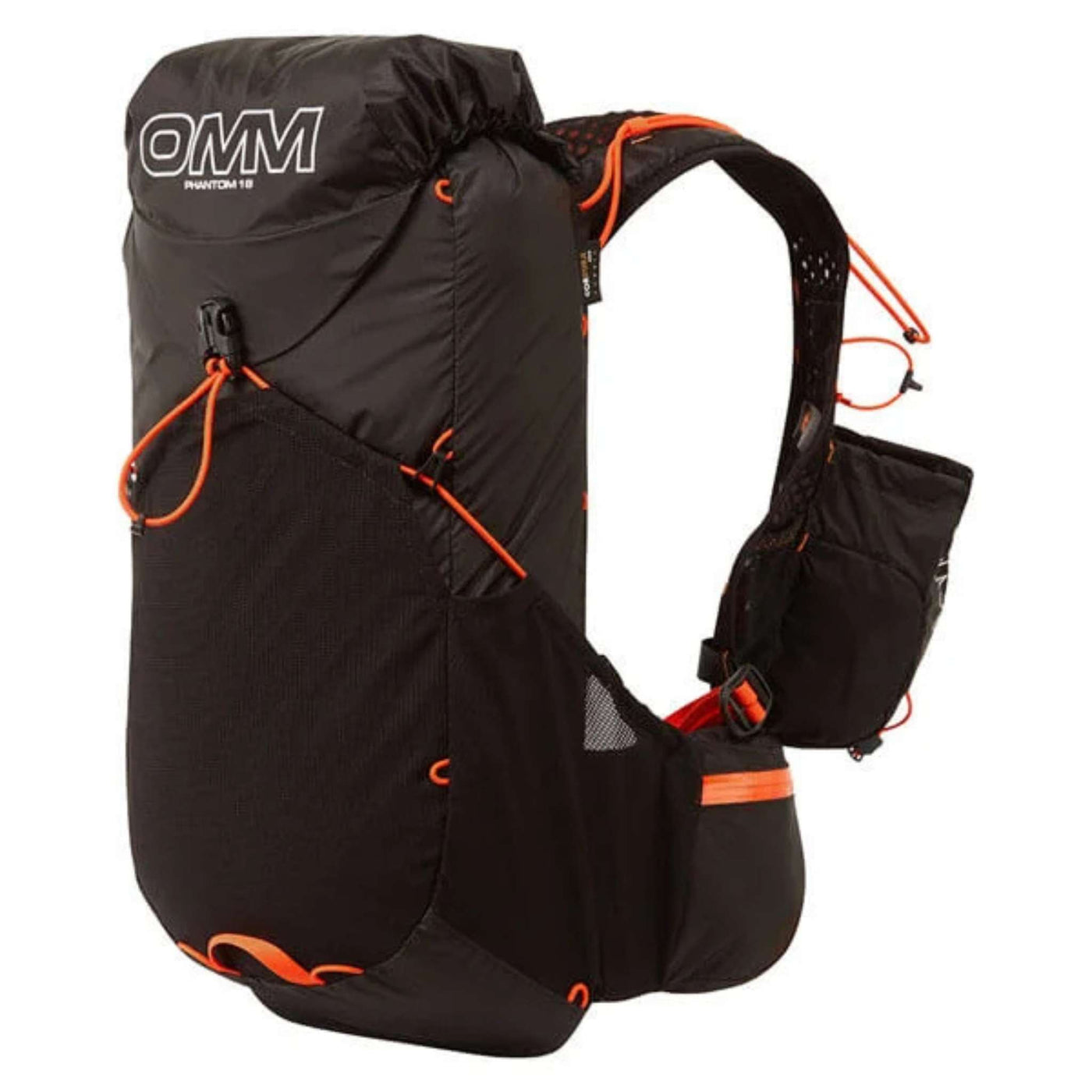 OMM Phantom 18 Backpack | Trail Running and Adventure Racing Vest Pack | Further Faster Christchurch NZ | #black