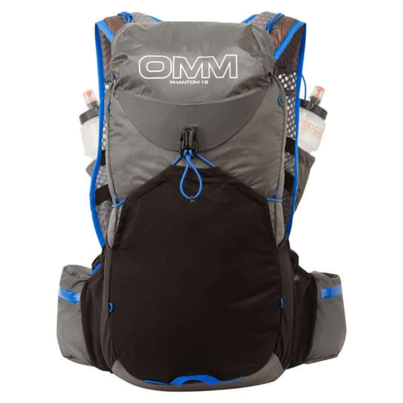 OMM Phantom 18 Backpack | Trail Running and Adventure Racing Vest Pack | Further Faster Christchurch NZ | #grey