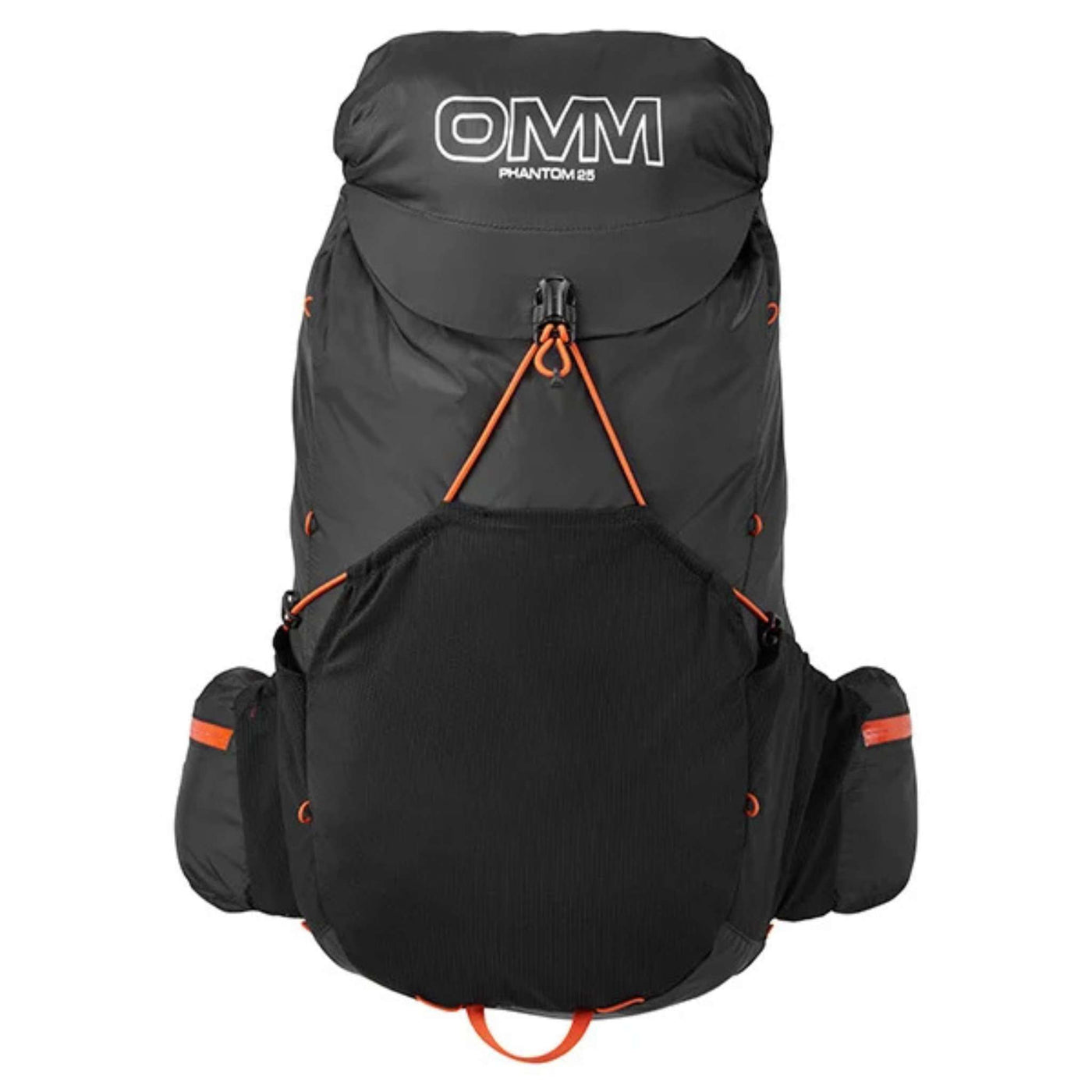 OMM Phantom 25 Backpack | Trail Running and Adventure Racing Vest Pack | Further Faster Christchurch NZ | #black