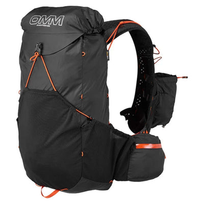 OMM Phantom 25 Backpack | Trail Running and Adventure Racing Vest Pack | Further Faster Christchurch NZ | #black