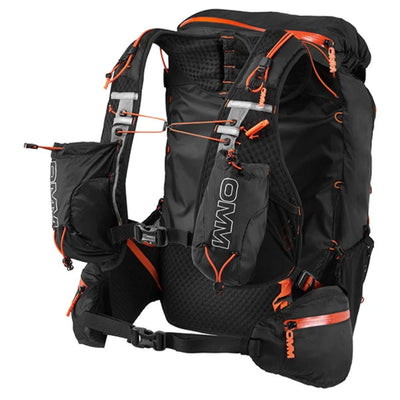 OMM Phantom 25 Backpack | Trail Running and Adventure Racing Vest Pack | Further Faster Christchurch NZ | #black