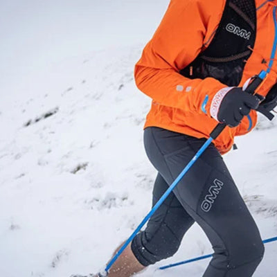 OMM Z-Lite Poles Carbon - Pair | Running Poles | Further Faster Christchurch NZ | #black