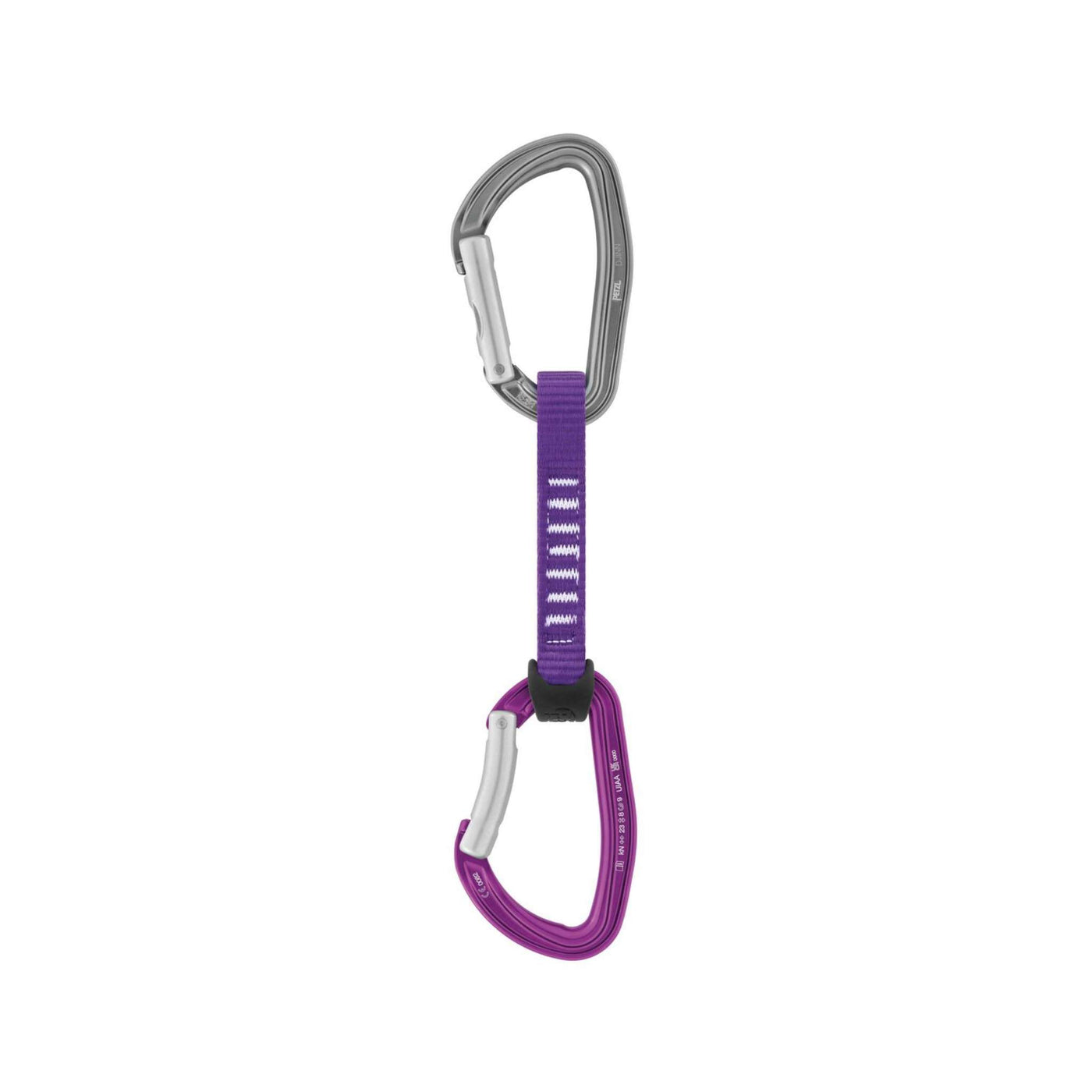 Petzl Djinn Axess - 11cm | Rock Climbing Carabiner | Further Faster Christchurch NZ | #violet