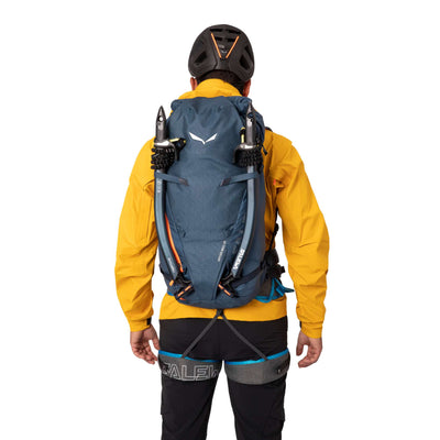 Salewa Ortles Wall 32L Backpack | Mountaineering and Hiking Pack | Further Faster Christchurch NZ | #dark-denim