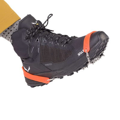 Salewa Ultralight Mountain Spike Crampon | Further Faster Alpine Equipment | Further Faster Christchurch NZ | #orange