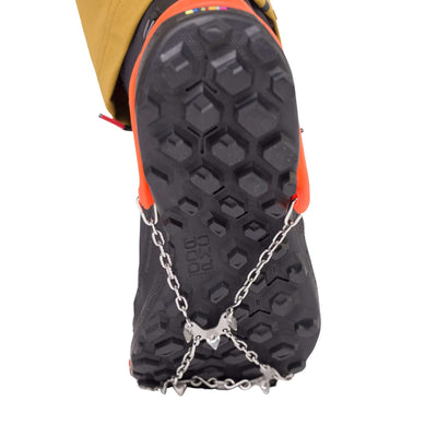 Salewa Ultralight Mountain Spike Crampon | Further Faster Alpine Equipment | Further Faster Christchurch NZ | #orange