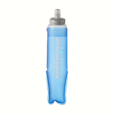 Salomon Soft Flask 500ml/17oz Ultra 42 | Hydration  Water Bladder  | Further Faster Christchurch NZ | #clear-blue