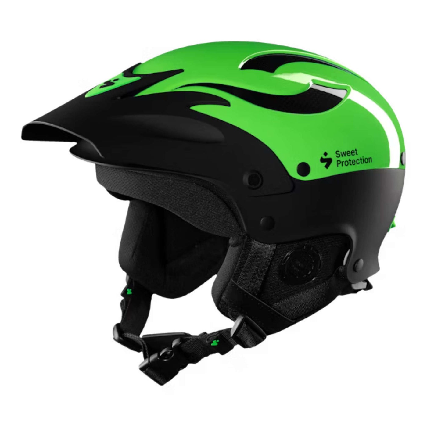 Sweet Protection Rocker Helmet | Kayak Helmet NZ | Safety Gear | Further Faster Christchurch NZ #bud-green