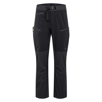 Black Diamond Dawn Patrol Hybrid Pants - Mens | Snow, Backcountry and Alpine Pants | Further Faster Christchurch NZ #black