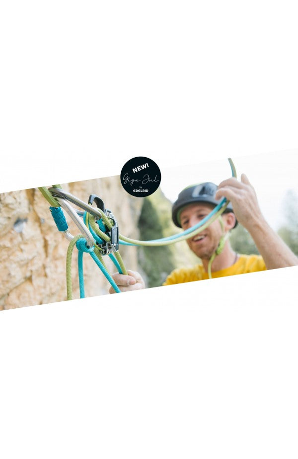 Edelrid Belay Giga Jul | Climbing Belays & Hardware | Further Faster NZ