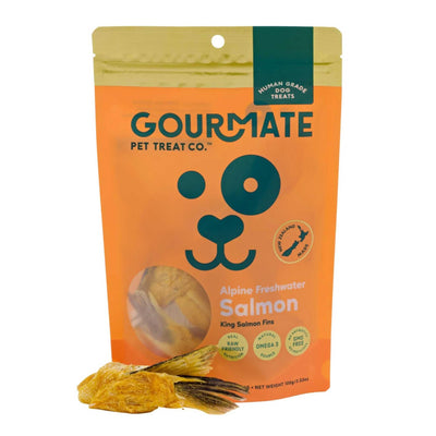 Gourmate Dog Treats - Alpine Fresh Water Salmon 100g | Healthy & Tasty Dog Treats | Further Faster Christchurch NZ