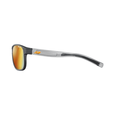 Julbo Renegade M Black/Shiny Translucent Grey RP 1-3 LAF | Performance Sunglasses w/ adaptable lenses | Further Faster Christchurch NZ