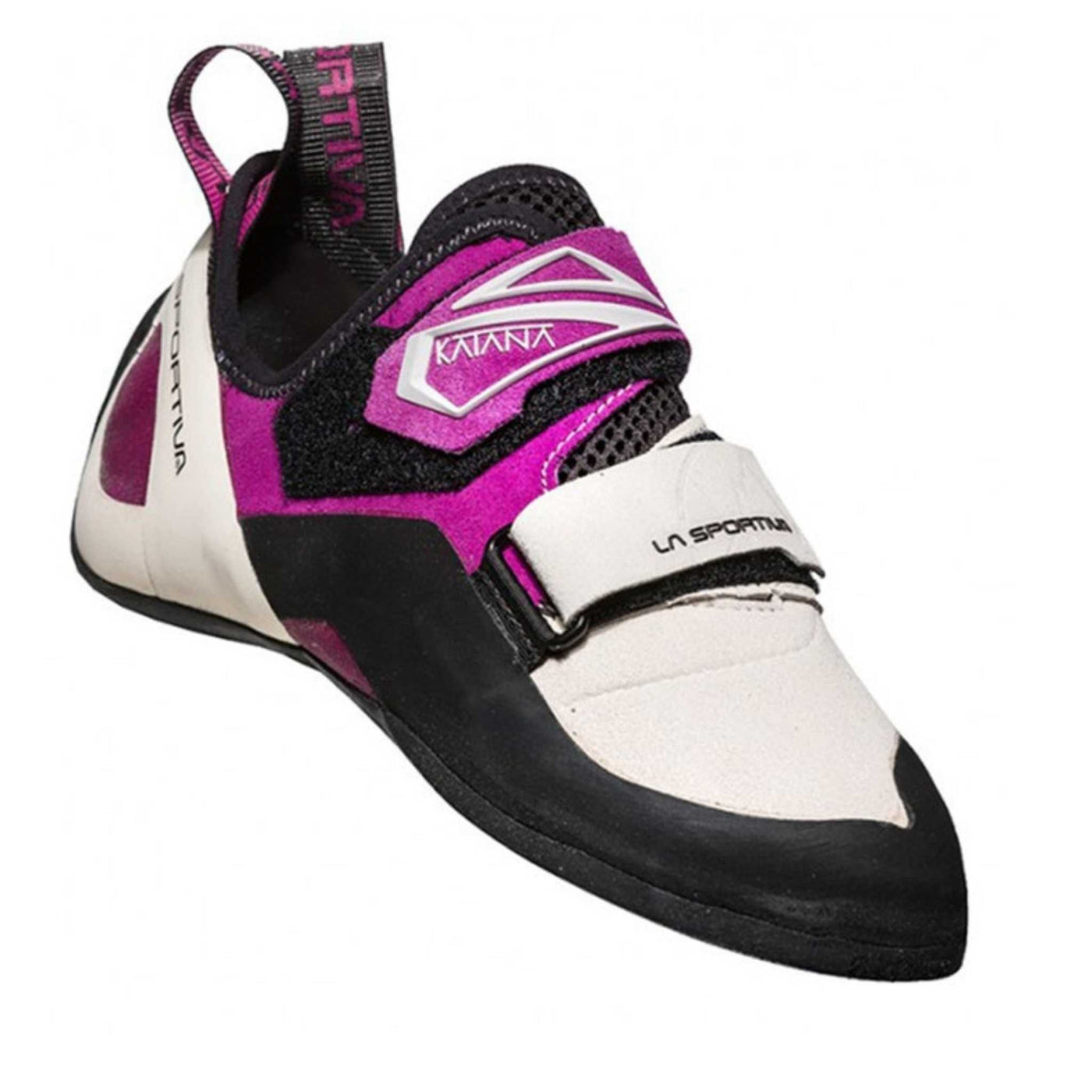 La Sportiva Katana Women | Rock Climbing Shoe | Further Faster Christchurch NZ #white-purple