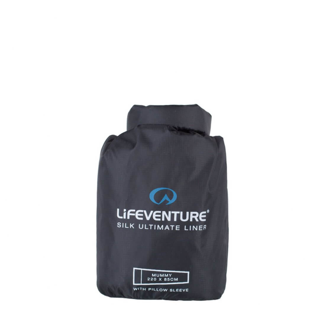 Lifeventure Ultimate Silk Liner Mummy | Silk Sleeping Bag Liner NZ | Lifeventure NZ | Further Faster Christchurch NZ