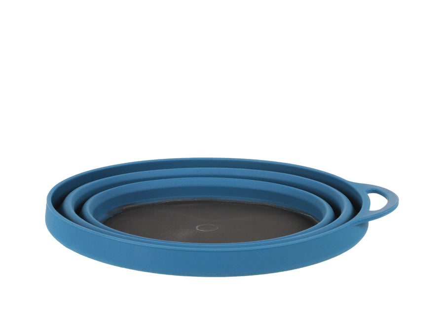 Alpine Mountain Gear Collapsible Silicone Bowl Blue, Large