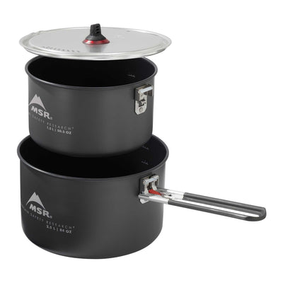 MSR Ceramic 2-Pot Set | MSR Cookware | Camp Kitchen NZ | Further Faster Christchurch NZ