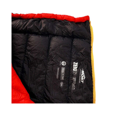 Mont Zero Ultralight 12 to 6°C Down Sleeping Bag - Extra Large | Down Sleeping Bags NZ | Further Faster Christchurch NZ