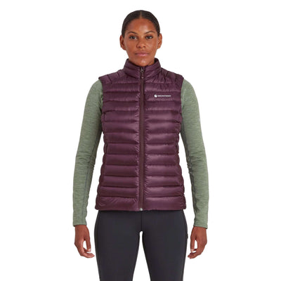 Montane Anti-Freeze Gilet - Womens | Womens Insulated Down Gilet NZ | Further Faster Christchurch NZ #saskatoon-berry