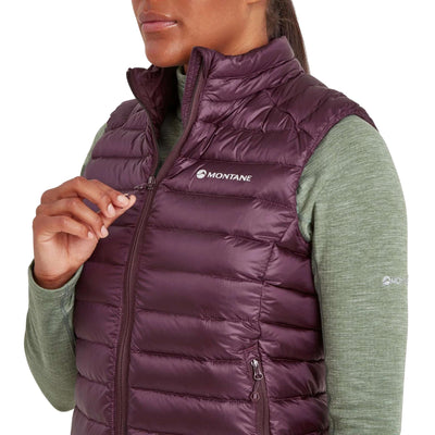 Montane Anti-Freeze Gilet - Womens | Womens Insulated Down Gilet NZ | Further Faster Christchurch NZ #saskatoon-berry