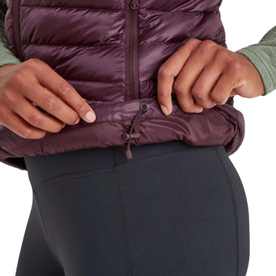 Montane Anti-Freeze Gilet - Womens | Womens Insulated Down Gilet NZ | Further Faster Christchurch NZ #saskatoon-berry