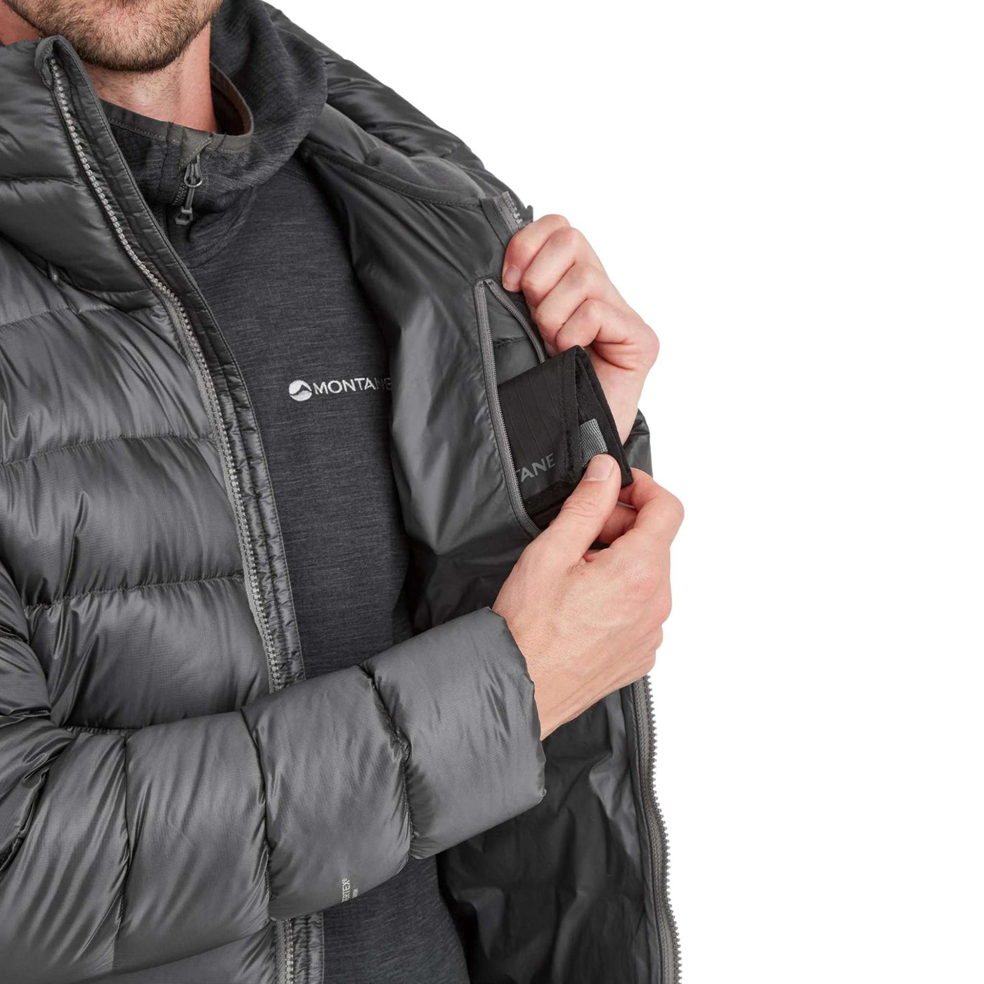 Montane Anti-Freeze XT Hoodie - Mens | Mens Down Insulated Jacket NZ | Further Faster Christchurch NZ #slate