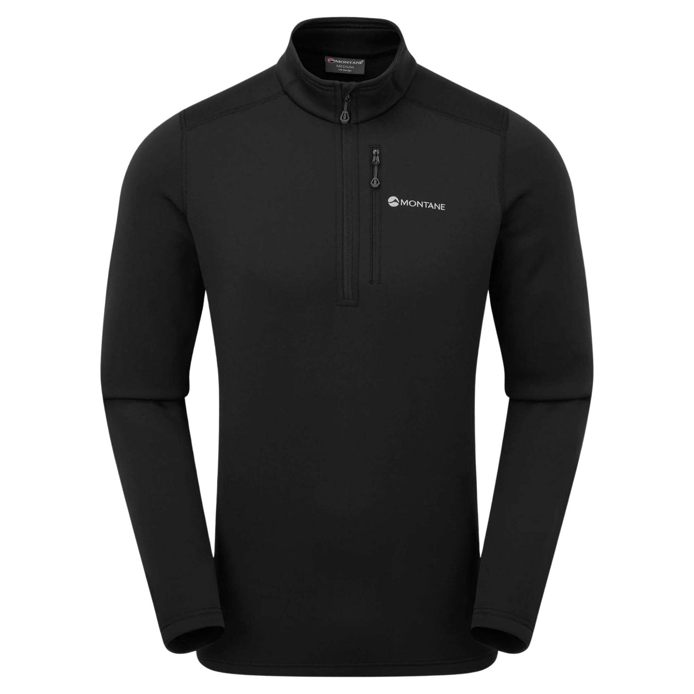 Montane Fury Pull-On - Mens | Mens Shell and Fleece NZ | Further Faster Christchurch NZ #black