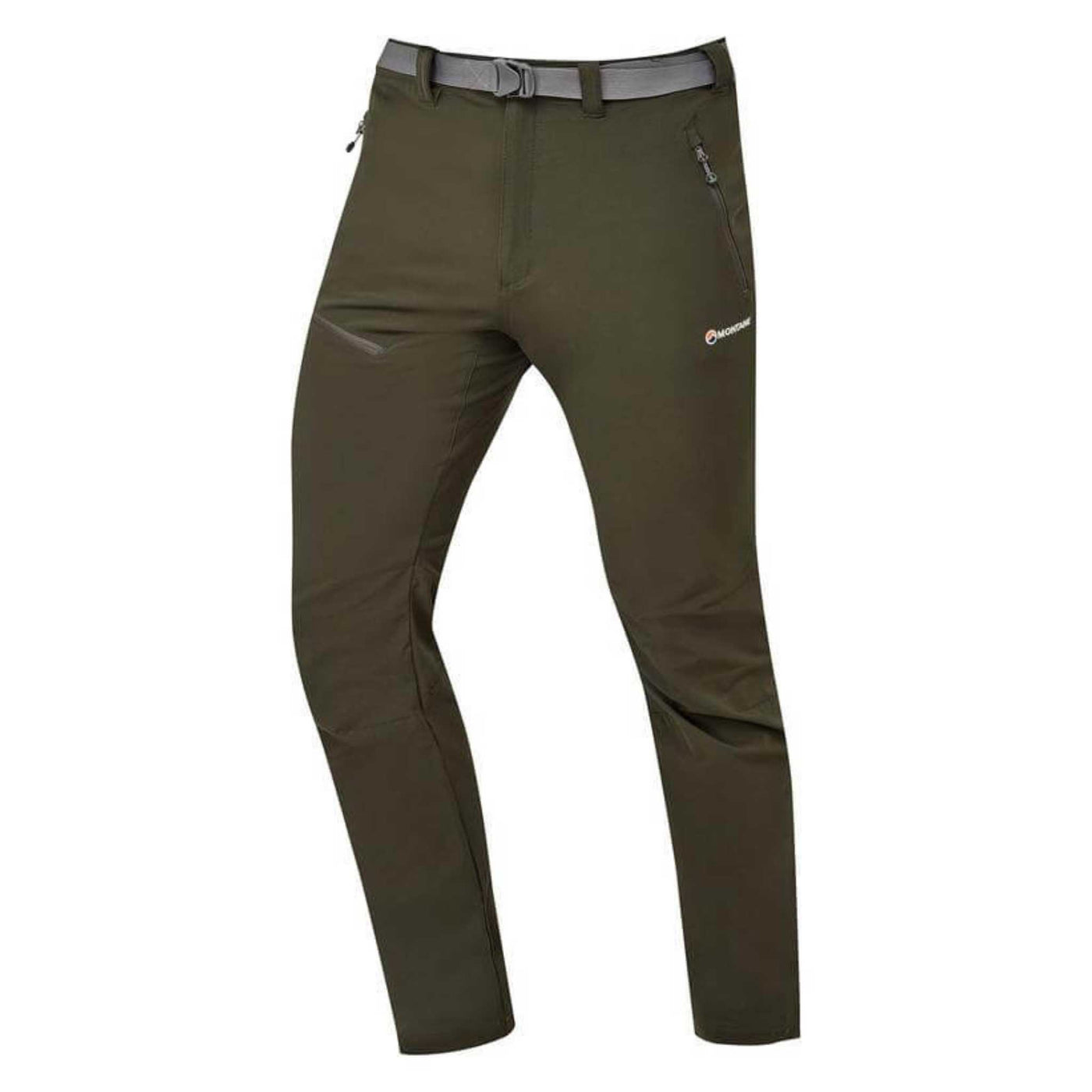 Montane Mens Terra Route Pants - Regular Leg | Mens Hiking Pants NZ | Further Faster Christchurch NZ #oak-green