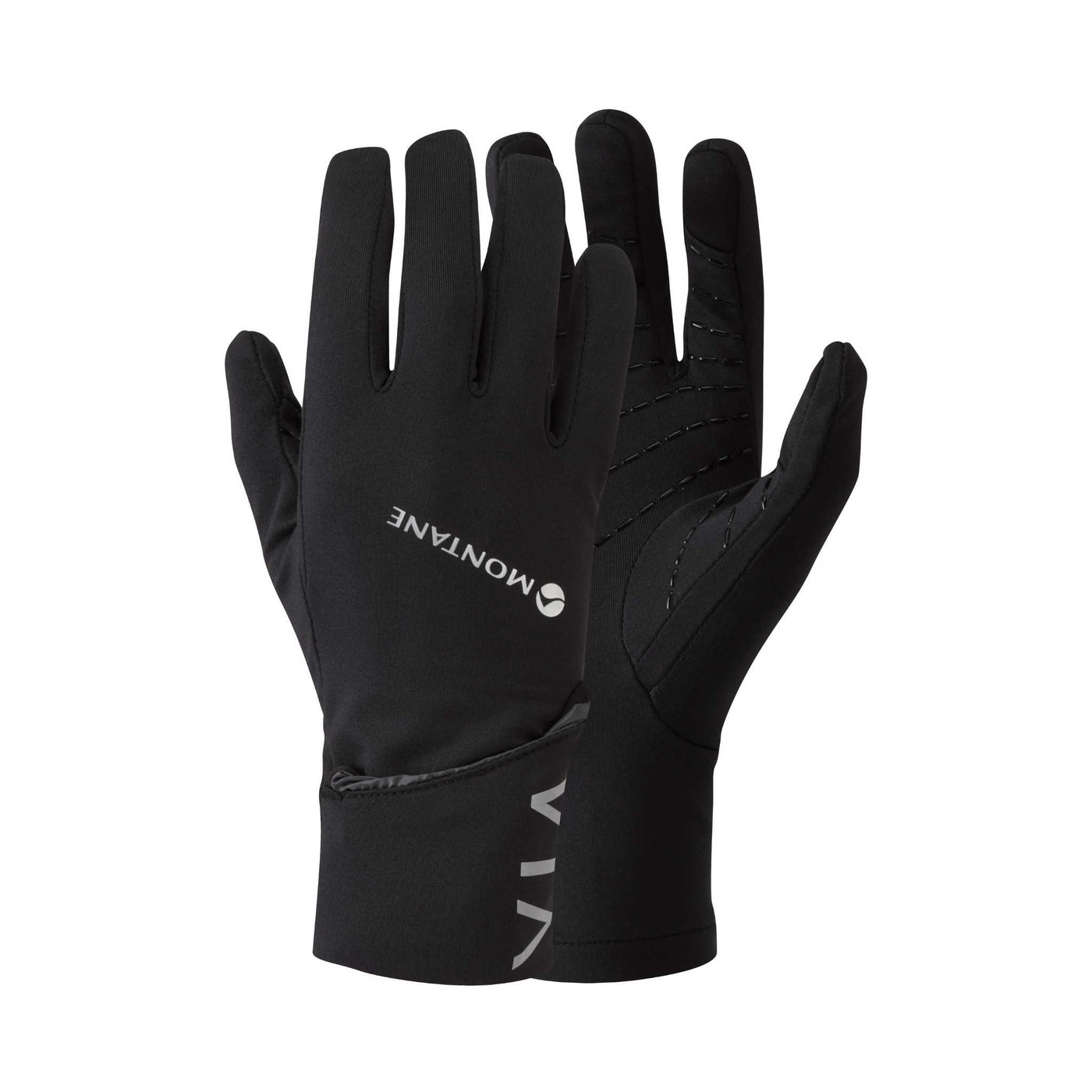 Montane Via Shift Glove | Trail Running and Hiking Glove | Further Faster Christchurch NZ #black