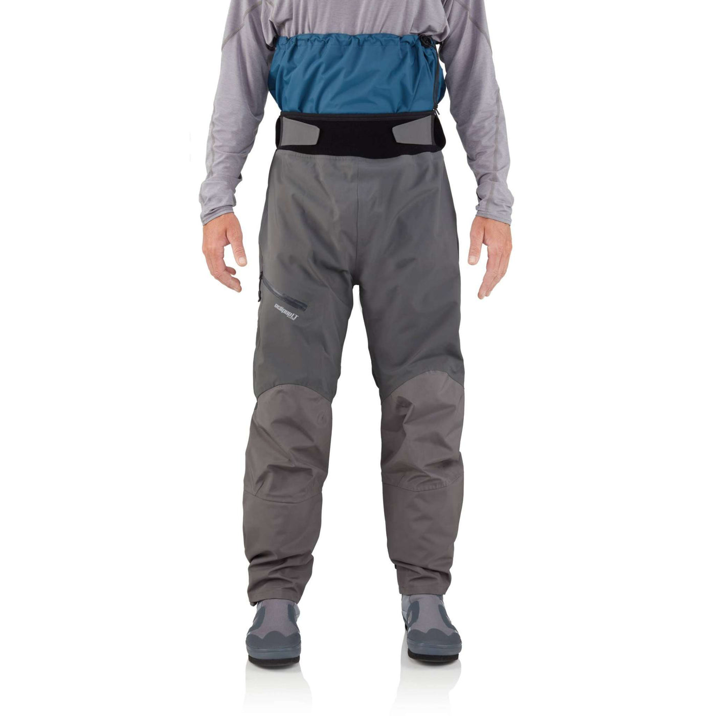 NRS Freefall Dry Pant - Mens | Paddle & Kayak Dry Pants | Further Faster Christchurch NZ #grey