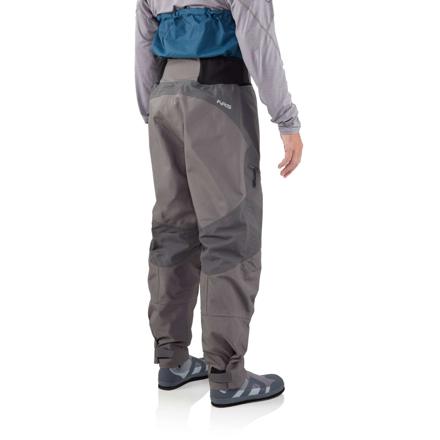 NRS Freefall Dry Pant - Mens | Paddle & Kayak Dry Pants | Further Faster Christchurch NZ #grey