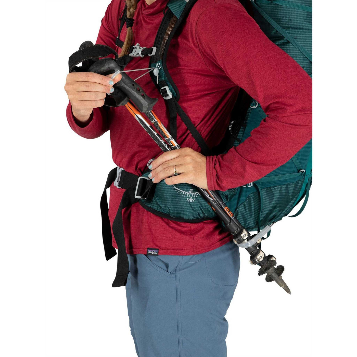 Osprey backpack outlet trekking pole