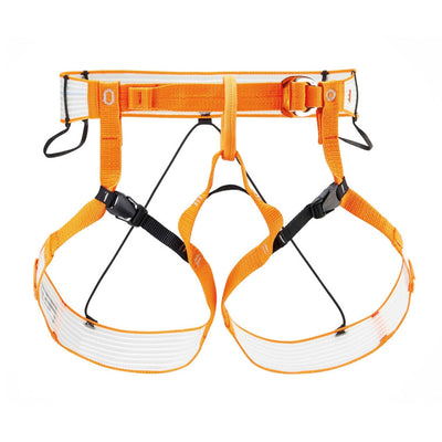 Petzl Altitude Harness | Climbing & Mountaineering Harness NZ | Further Faster Christchurch NZ #orange-white