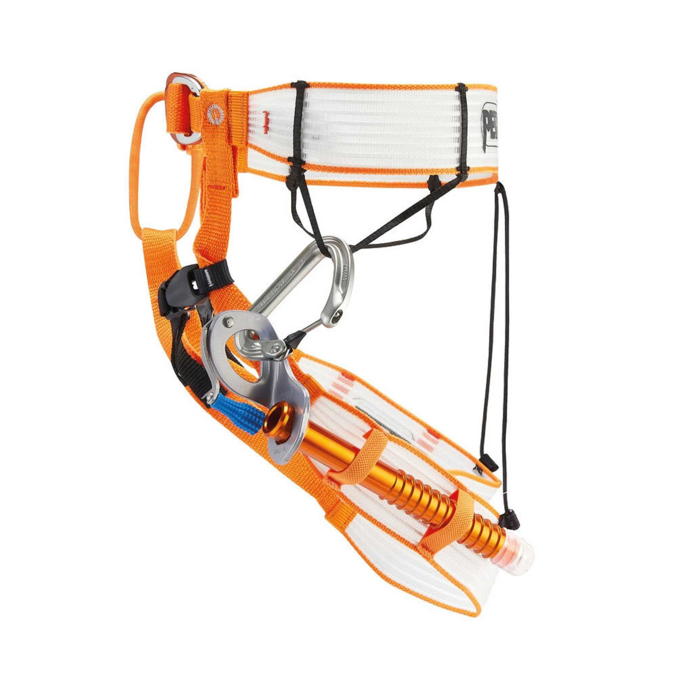 Petzl Altitude Harness | Climbing & Mountaineering Harness NZ | Further Faster Christchurch NZ #orange-white