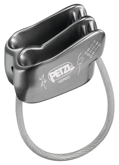 Petzl Verso | Rock Climbing Belay Device | NZ #grey