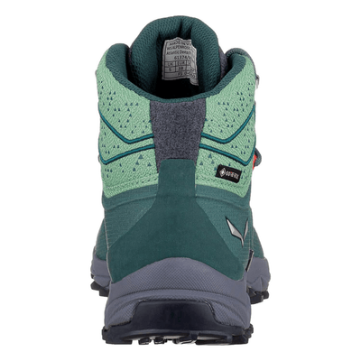 Salewa Womens Alpenrose 2 Mid Gore-Tex | Womens Waterproof Hiking Boot NZ | Salewa NZ | Further Faster Christchurch NZ #atlantic-deep-feld-green