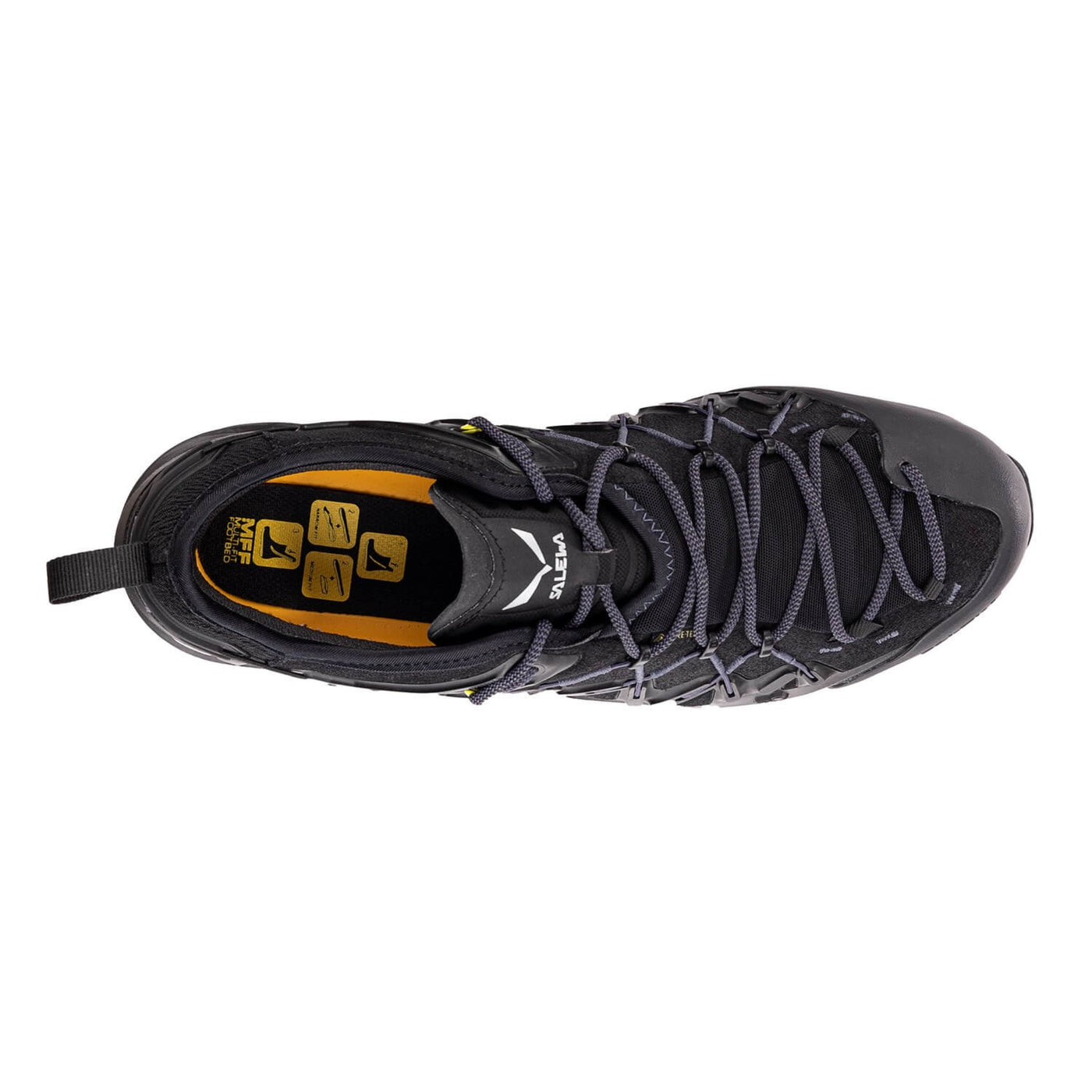 Salewa Clearance Wildfire Edge Gore-Tex - Mens | Mountaineering Approach & Scrambling Shoe | Further Faster Christchurch NZ | #salewa-black-black