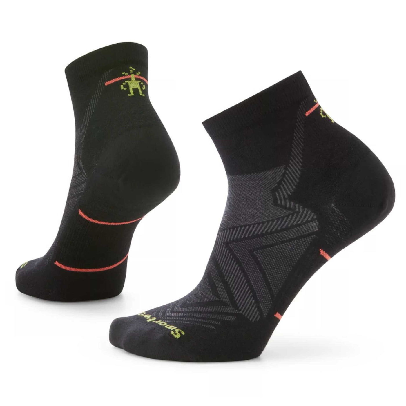 Smartwool Womens Run Zero Cushion Ankle | Women's Running Socks NZ | Further Faster Christchurch NZ #black